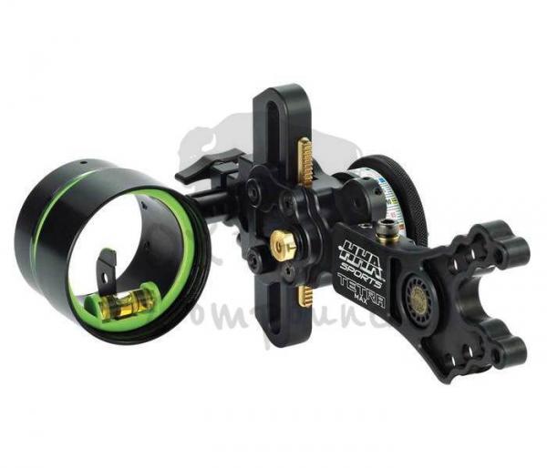 HHA Sports Tetra Max 5519 mit 1 5/8'' Scope w. Rheostat, .019'' 1 Pin